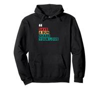 Rabbit Adoption, Save A Bun Share Love Pullover Hoodie