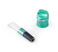 Rabbit Aerate and Preserve Wine Set, Wine/Champagne Sealer and Super Aerator (Green), Standard