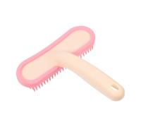 Rabbit and Chinchilla Grooming Brush Soft Silicone Pink Large