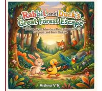 Rabbit and Duck's Great Forest Escape: A Brave Forest Adventure About Friendship, Teamwork, and Quick Thinking