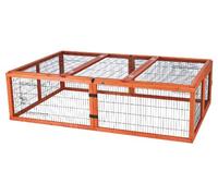 Trixie Natura Outdoor Run with Roof - Rectangle - 174 x 109 x 48 cm (L x W x H)