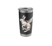 Rabbit Angel Bunny Flying Wings Stainless Steel Insulated Tumbler