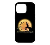 Rabbit Animal And Moon Scary Funny Halloween Costume Case for iPhone 16 Pro