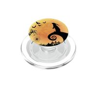 Rabbit Animal And Moon Scary Funny Halloween Costume PopSockets PopGrip for MagSafe