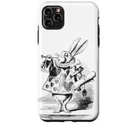 Rabbit as herald by Sir John Tenniel (1940) Case for iPhone 11 Pro Max
