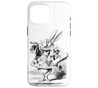 Rabbit as herald by Sir John Tenniel (1940) Case for iPhone 16 Pro Max