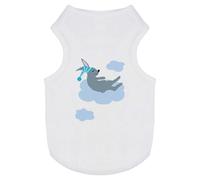 'Rabbit Asleep Floating On A Cloud' Pet Dog/Cat T-Shirt (PT00135973)