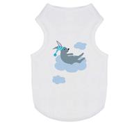 'Rabbit Asleep Floating On A Cloud' Pet Dog/Cat T-Shirt (PT00135974)