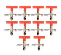 Rabbit Automatic Nipple Drinkers Durable Spring Type Farm Poultry Drinking Accessories for Rabbits Chickens Ducks Plastic Stainless Steel 10PCS
