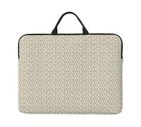 Rabbit Background Print Laptop Case Sleeve Lightweight Waterproof Work Travel Commuting Notebook Cover Bag