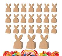 Rabbit Bag Set - Recyclable Material, Seasonal Pattern Packaging, Printed Animal Design Container|Versatile Presentation Box For Kids In Classroom, Birthday, Egg Hunting, Use
