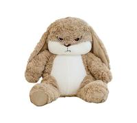 Rabbit Birthday Doll - Bunny Toy, Realistic Detailed Plush Rabbit, Super Soft Decorative Stuffed For Kids, Girls & Boys, Cute Cuddly Plush For Children