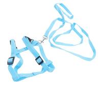 Rabbit Blue Outdoor Adjustable Rope Pulling for Leash Nylon Trips