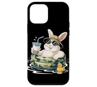 Rabbit Boba Pearl Milk Tea Rabbits Case for iPhone 12 mini