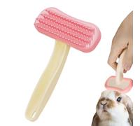 Rabbit Brush for Shedding Grooming | Silicone Shedding Soft Cleaning Comb,Small Animal Grooming Tool,for Cleaning Bath Pets Rabbits Hamster Small Animal Home House Indoor