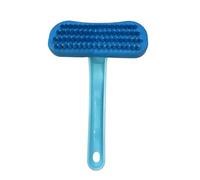 Rabbit Brush, Soft Silicone Small Animal Massage Comb, Practical Bunny Brush for Grooming, Bunny Grooming Kit Supplies Suitable for Cats Puppies & Other Pets (Blue)