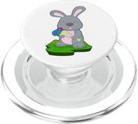 Rabbit Bunch of flowers Flowers PopSockets PopGrip for MagSafe