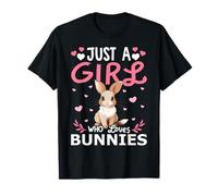 Rabbit Bunny Lover Just A Girl Who Loves Bunnies T-Shirt