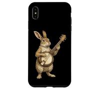 Rabbit Bunny Playing Banjo Music Case for iPhone XS Max