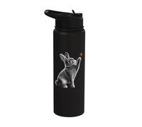 Rabbit Butterfly Nature Lover Bunny Stainless Steel Insulated Water Bottle