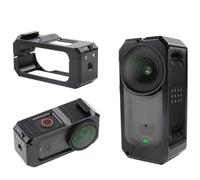Rabbit Cage Aluminum Protective Case for DJI Osmo Nano, Camera Bezel Metal Frame Cage with Cold Shoe and 1/4 Screw Mount Adapter Expansion Housing Shell for Nano Action Camera