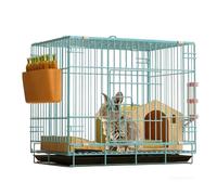 Rabbit Cage Cozy Outdoor Pet Rabbit Cage Discover the Ideal Home Villa & Plush Nest for Joyful Rabbits Pet Hutch