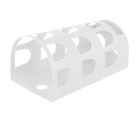 Rabbit Cage Feeder Plastic Holder Bunny Rack for Guinea Pigs | Guinea Pig Hay Feeder, Fixed in Cage, Plastic, White, Smooth Surface, Easy to Clean, Portable, Simple Design