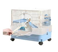 Rabbit cage Premium Outdoor Pet Rabbit Cage The Perfect Home Villa & Snuggly Nest for Your Beloved Bunny