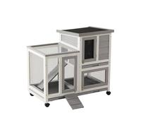 Rabbit cage Premium Outdoor Pet Rabbit Cage The Perfect Home Villa & Snuggly Nest for Your Beloved Bunny