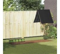 vidaXL Rabbit Cage Silver 300 x 100 x 210 cm Galvanised Steel, Silver