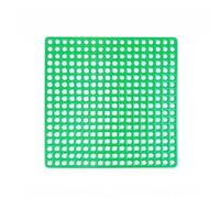 Rabbit Cage Slatted Flooring，Non-Chew Plastic Cage Grid Floor Panel | Smooth rounded edge, easy-to-wash，vented slats, fits cage interior for foot care(5pack,40X50cm)