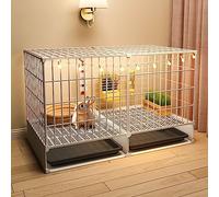 Rabbit cage, small animal cage, habitat clear view, transparent acrylic panel, suitable for small pets such as rabbits, hedgehogs (8pcs 72 * 35 * 52CM)