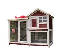 Rabbit cage Spacious Outdoor Pet Rabbit Cage - Create a Dream Home Villa with an Inviting Nest for Your Furry Friends