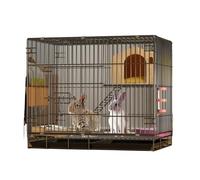 Rabbit Cage Spacious Outdoor Pet Rabbit Cage - Create a Dream Home Villa with an Inviting Nest for Your Furry Friends Pet Hutch