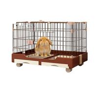 Rabbit cage Spacious Outdoor Pet Rabbit Cage - Create a Dream Home Villa with an Inviting Nest for Your Furry Friends