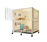 Rabbit cage Spacious Outdoor Pet Rabbit Cage - Create a Dream Home Villa with an Inviting Nest for Your Furry Friends