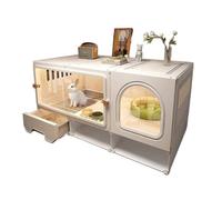 Rabbit cage Ultimate Outdoor Pet Rabbit Cage Stylish Home Villa Cozy Nest for Happy Bunnies