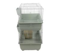 Rabbit Cages Indoor 100 120 cm Single Double Triple Tier With Stand