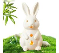 Rabbit Candle Holder, Resin Rabbit Candle Holder Easter Decoration, Decoration, for Fireplace Home Window Sill Main Decorative Element
