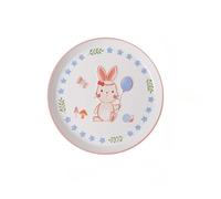 Rabbit Cartoon Tableware Cute Coffee Cup Dinner Plate Set Ceramic Bowl Kettle Mug Spoon
