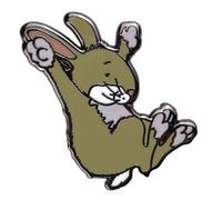 Rabbit Character Pin Badge