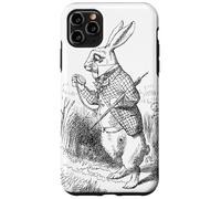 Rabbit checking watch by Sir John Tenniel Case for iPhone 11 Pro Max