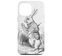 Rabbit checking watch by Sir John Tenniel Case for iPhone 13 Pro Max
