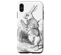 Rabbit checking watch by Sir John Tenniel Case for iPhone XS Max