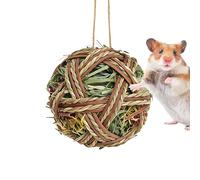 Rabbit Chew Grass Balls Gerbil Teeth Cleaning