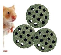 Rabbit Chew Toy -Hamster Chew Toys, Bunny Chew Accessory | Apple Women Baking Long Time Hay Grass Mats, Functional Animal Safety Toys for Co