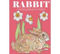 Rabbit Coloring Book for Adults: Relaxing Bunny Designs