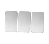 Rabbit Cooling Plate - 3 Pack | Pet Cooling Mat for Hamsters, Chinchillas & Guinea Pigs | Stainless Steel Heat Dissipation | 12x8cm Size for Summer Comfort