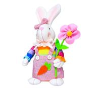 Rabbit Doll - Stuffed Toy for Holiday Decor | Adorable Bunny Character with Hug Friendly Shape Textile Build & Sweet Gift Appeal for Adults, Children, Birthday Events and Seasonal Rooms