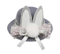 Rabbit Ear Hair Clips, Easter Bunny Hair Pins, Hair Clips with Rabbit Ears, Top Hat Hair Accessories, Party Accessories, Easter Decoration for Children, Adults, Children, Girls